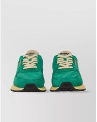 Autry - Supervintage Sneaker With Rubber Sole And Suede Panels - Lyst