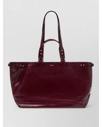 Isabel Marant - Winna Leather Shoulder Tote Bag - Lyst