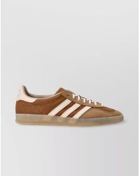 adidas - Suede Leather Gazelle Indoor Low-Top Sneakers - Lyst