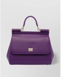 Dolce & Gabbana - Large Shoulder Bag-Tone Hardware - Lyst