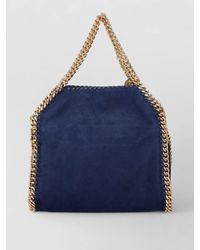 Stella McCartney - Falabella Mini Alter Suede Tote Bag - Lyst