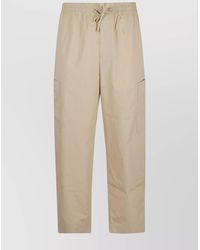 KENZO - Cotton Straight-Leg Cargo Trousers - Lyst