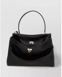 Balenciaga - Shoulder Bags With Metal Hardware And Top Handle - Lyst