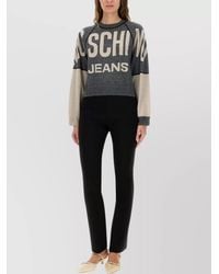 Moschino - Wool Logo Sweatshirt - Lyst