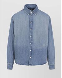 Jacquemus - Simon Denim Shirt Button-Down Collar - Lyst