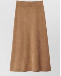 Lisa Yang - Asta Knit Maxi Skirt Elasticated Waistband - Lyst