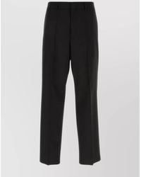 Valentino Garavani - Virgin Wool Tailored Trousers - Lyst