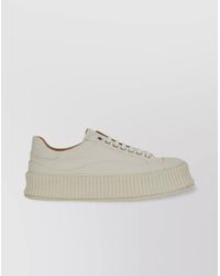 Jil Sander - Canvas Low-Top Sneakers - Lyst