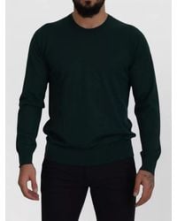 Dolce & Gabbana - Cashmere Crewneck Pullover Sweater Long Sleeves - Lyst