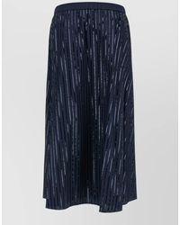 Weekend by Maxmara - Fiordi Sequin Pleated Skirt - Lyst