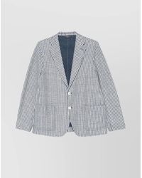 Circolo 1901 - Cotton Blend Single-Breasted Blazer - Lyst