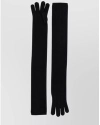 Max Mara - Long Length Knitted Five-Finger Gloves - Lyst