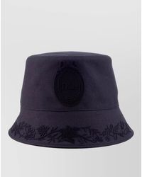 Dior - Wide Brim Hat Embroidered Design Style - Lyst
