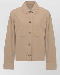 Woolrich - Cotton Shirt Jacket Long Sleeve Style - Lyst