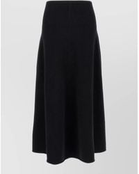 Extreme Cashmere - Cashmere Flared Midi A-Line Skirt - Lyst