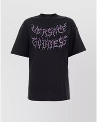 Versace - Goddess Oversized T-Shirt - Lyst