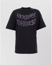 Versace - Goddess Oversized T-Shirt - Lyst