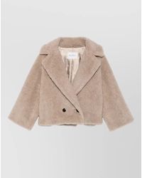 Max Mara - Alpaca Cashmere Silk Oversized Coat - Lyst