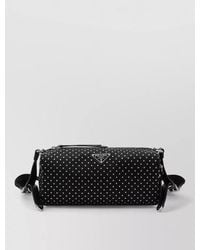 Prada - Shoulder Bag Adjustable Strap Studded Design - Lyst