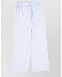 Sporty & Rich - Striped Cotton Pajama Pants - Lyst