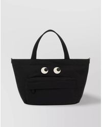 Anya Hindmarch - Eyes Mini Recycled Nylon Shoulder Bag - Lyst