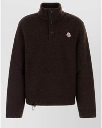 Moncler - Stand Collar Button-Up Jacket - Lyst