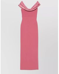 Solace London - Adele Cowl Neck Sleeveless Maxi Dress - Lyst