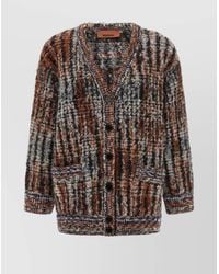 Missoni - Bouclé Wool Cashmere Cardigan - Lyst