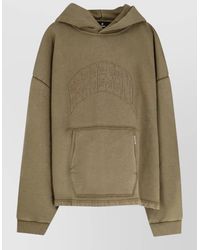 Represent - Studded Logo-Print Cotton Hoodie - Lyst