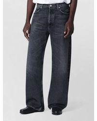 Agolde - Denim Mid-Rise Straight-Leg Jeans - Lyst