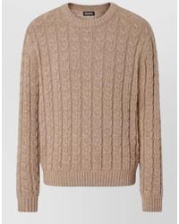ZEGNA - Cashmere Silk Linen Turtleneck Jumper - Lyst