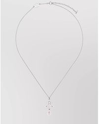 Vivienne Westwood - Chain Necklace With Gemstone Pendant Design - Lyst