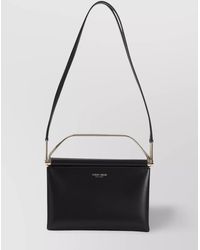 Giorgio Armani - Shoulder Bag Leather Adjustable Strap - Lyst
