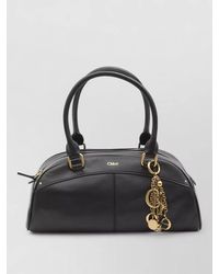 Chloé - Bowling Leather Tote Bag - Lyst