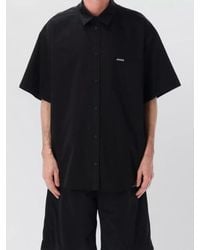 Balenciaga - Short-Sleeve Relaxed-Fit Workwear Shirt - Lyst
