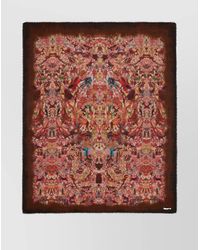 Faliero Sarti - Patterned Scarf Fringed Edges - Lyst