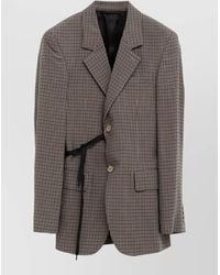 Balenciaga - Wrapped Tailored Jacket - Lyst