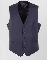 Tagliatore - Virgin Wool Suit Gilet - Lyst