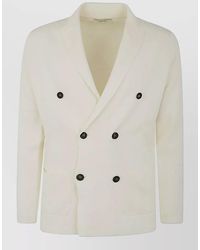 Filippo De Laurentis - Cotton Double-Breasted Jacket - Lyst