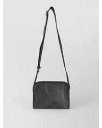 Etro - Printed Crossbody Messenger Bag - Lyst
