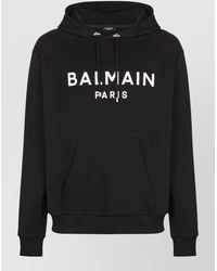 Balmain - Classic Ls Hoodie - Lyst