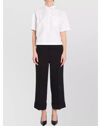 Gucci - Logo-Embossed Boxy Shirt With Breast Pocket - Lyst