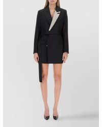 Victoria Beckham - Double-Breasted Mini Dress - Lyst
