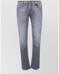 Jacob Cohen - Denim Super Slim-Fit Straight-Leg Jeans - Lyst