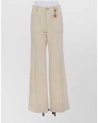 Michael Kors - Denim Wide-Leg Jeans - Lyst