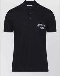 Givenchy - Cotton Short-Sleeve Polo Shirt - Lyst
