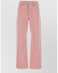 KENZO - Straight Leg Denim Jeans Belt Loops Pockets - Lyst