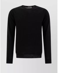 John Smedley - Merino Wool Fine-Knit Crew-Neck Jumper - Lyst