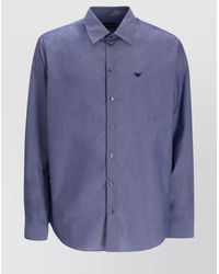 Emporio Armani - Cotton Shirt - Lyst