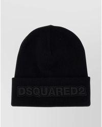 DSquared² - Wool Knit Beanie - Lyst
